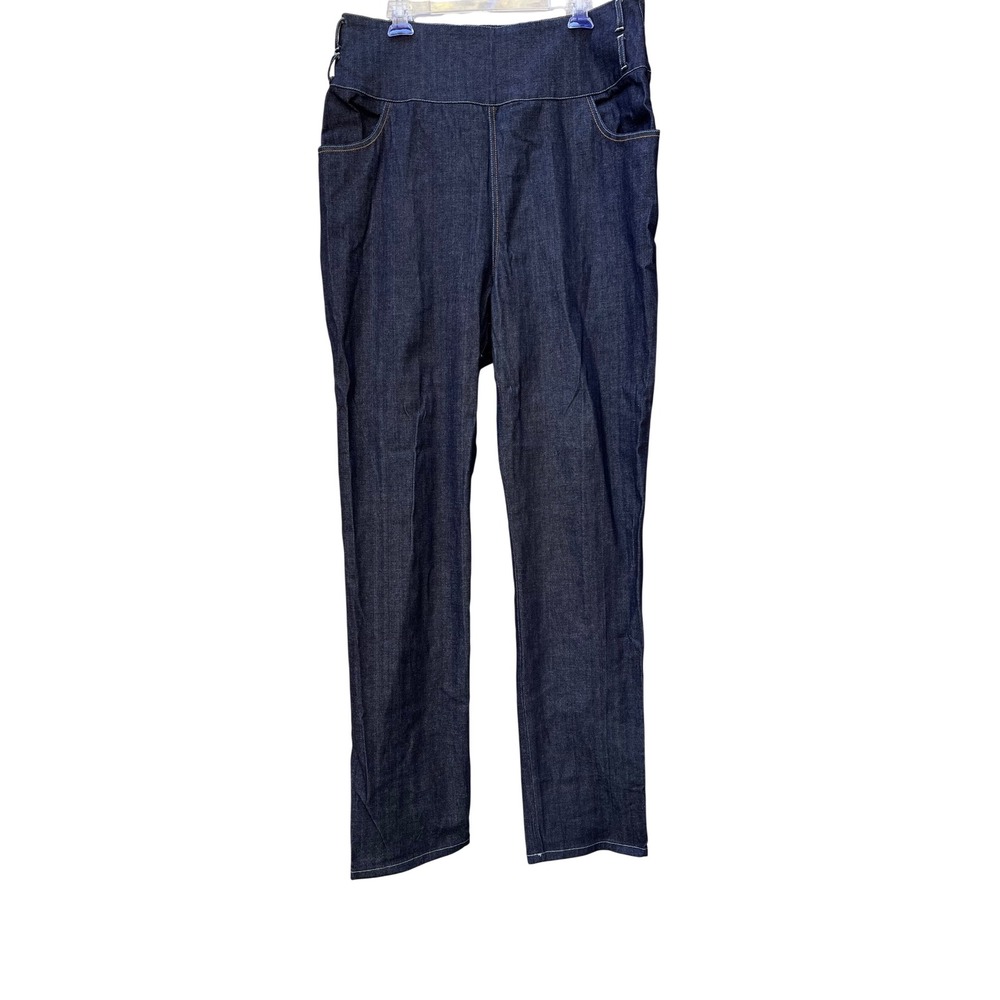 Rocawear W16 High Waisted Side Zip Straight Leg Jeans Indigo hard to find style